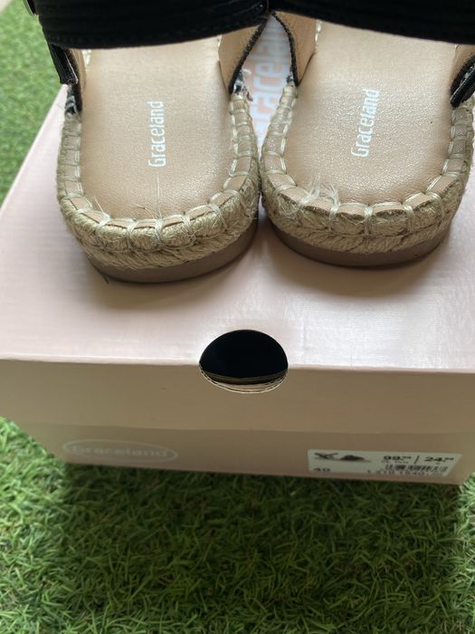 Graceland sandały espadryle rozm.40/25,5 cm