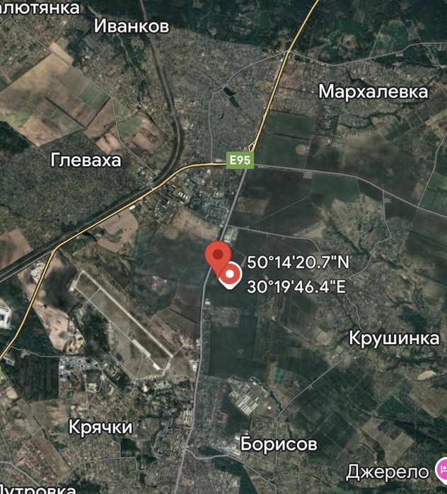Фасад трасси 5,5 га під офісно-складське