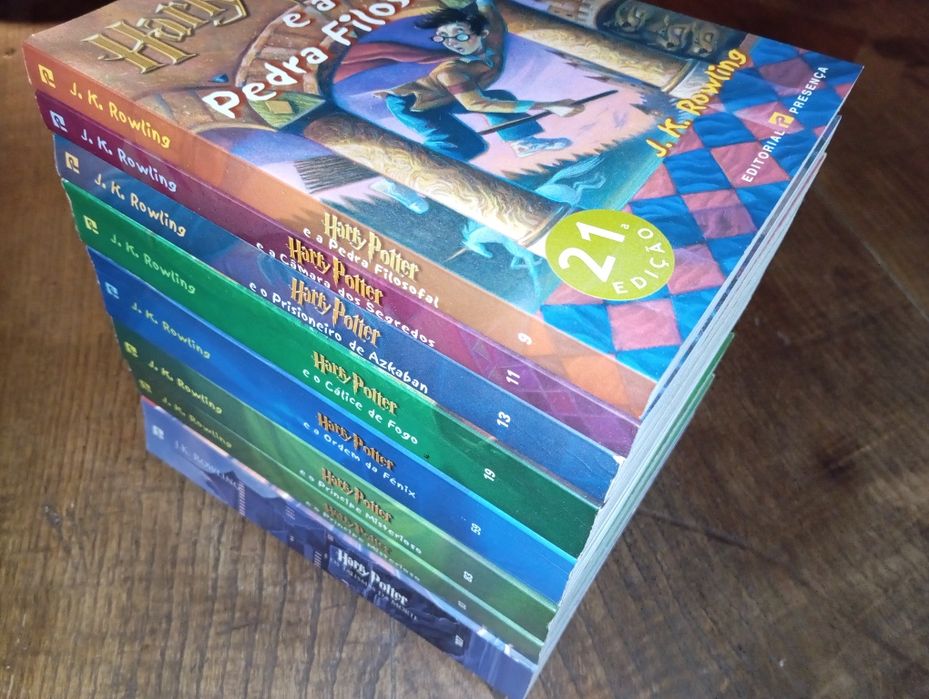 Colecção Livros "Harry Potter" - J. K. Rowling