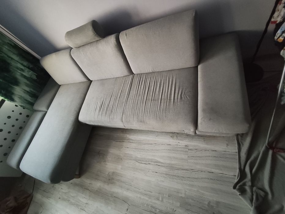 Narożnik szary rozkładany