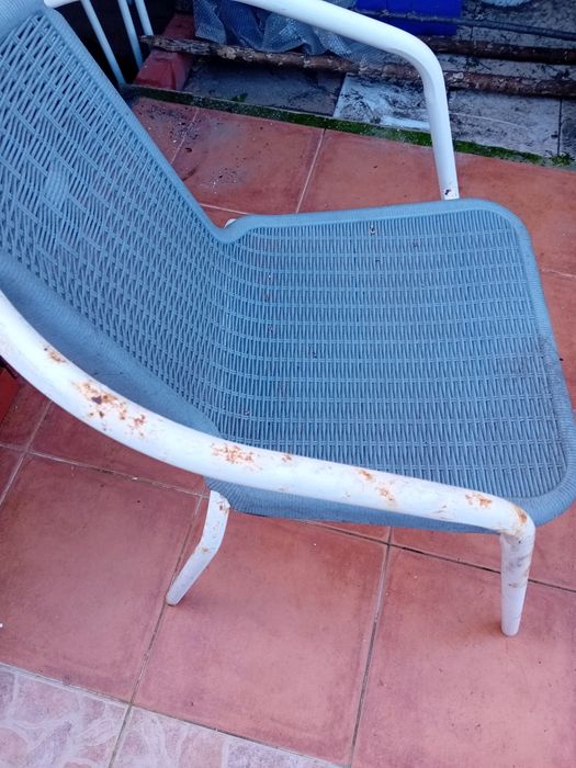 Conjunto de 4 Cadeiras de jardim