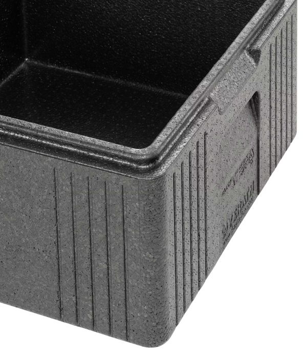 METRO Professional Thermobox Pizza Box, EPP, 20 l, czarno-szary