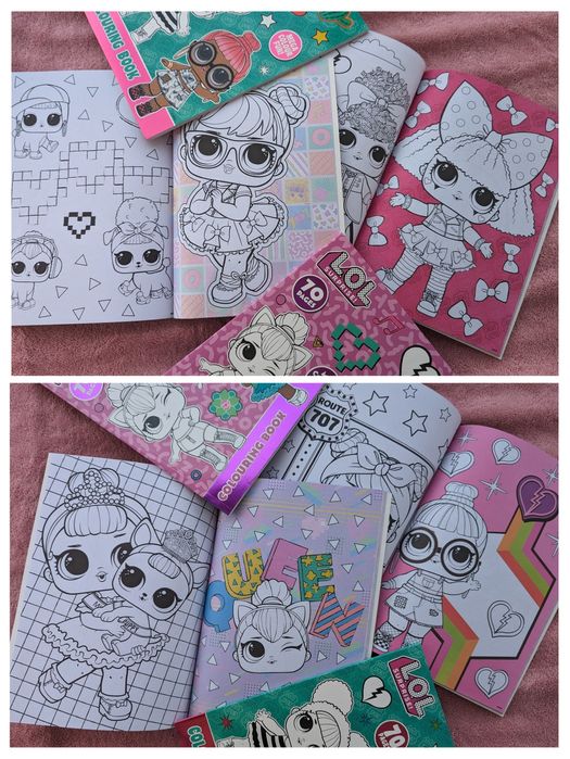 Мозаика наклейки ЛОЛ раскраски
