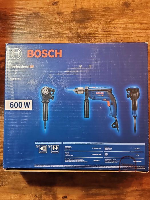 Bosch GSB 13 RE Professional Wiertarki udarowe Sieciowe