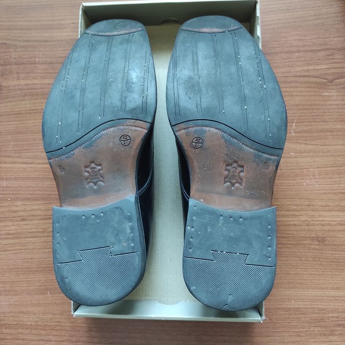 Buty męskie, skóra naturalna, 42