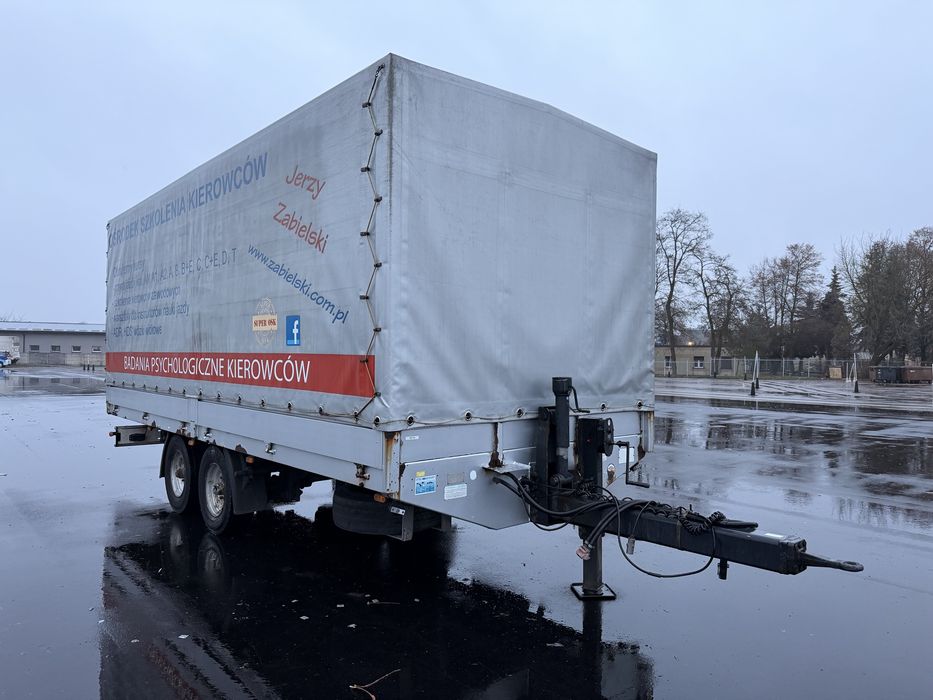 Przyczepa ciężarowa tandem