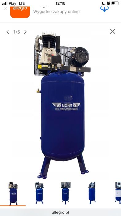 2 Kompresoy adler nowy i druga sprezarka urzywana