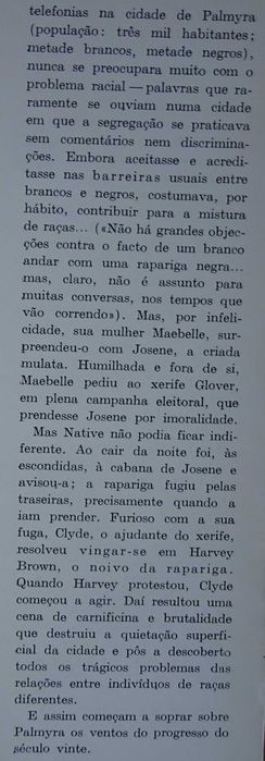 Conflito em Palmyra de Erskine Caldwell