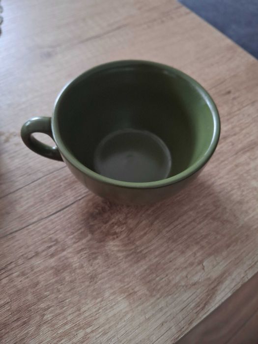 Zielona filiżanka, kubek do herbaty 250 ml