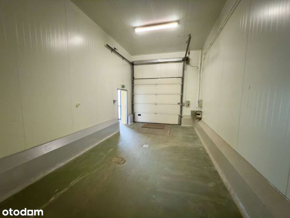 Magazyn 387m² z dokiem | Standard HACCP | Biuro | A4/S1