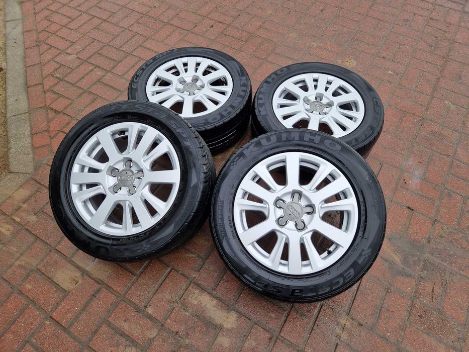 Komplet Kół Koła Felgi 16 Cali 5x112 Audi A6 C5 C6 C7 ET45 Oryginał