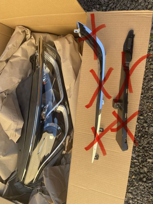 Фара Hyundai Sonata lf new rayz 2017-2019 Хундай Соната