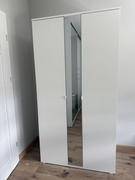 VIHALS Szafa/2 drzwi, biały, IKEA, 105x57x200 cm