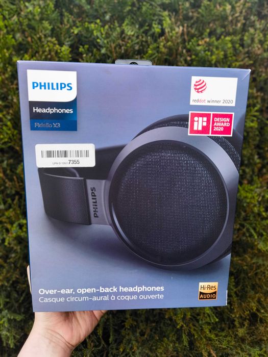 Philips Fidelio X3 - Высококачественные открытые наушники Hi-Fi