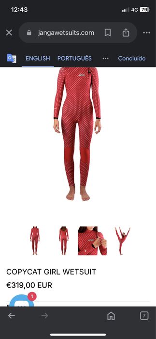 Fato surf Janga copy cat