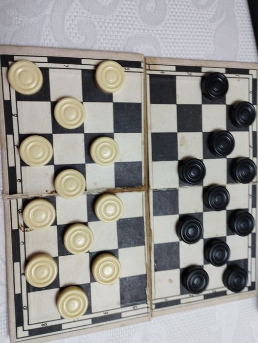 Шашки времён СССР.