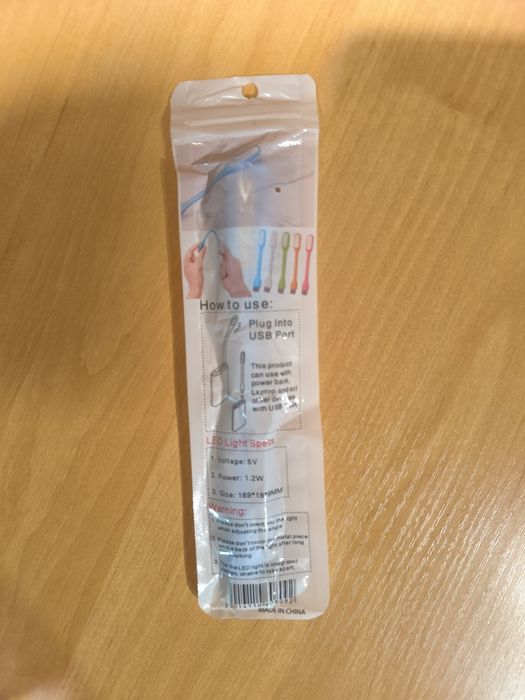 Нічник usb світло