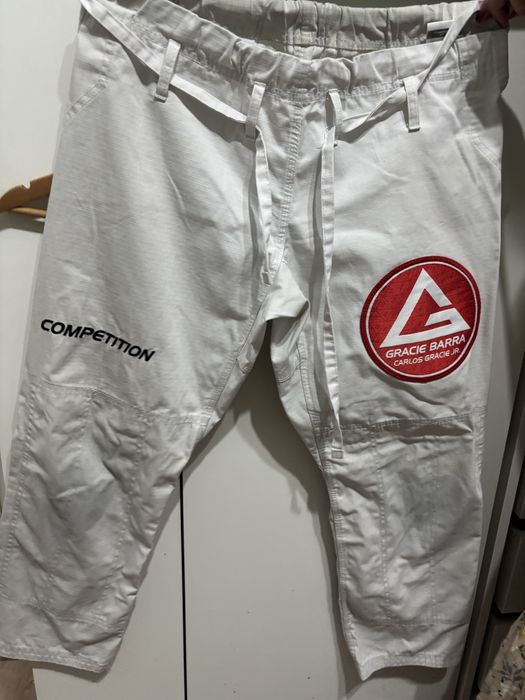 Kimono A1T Gracie barra Branco de competição