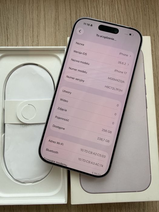 Iphone 17 256gb 99akku