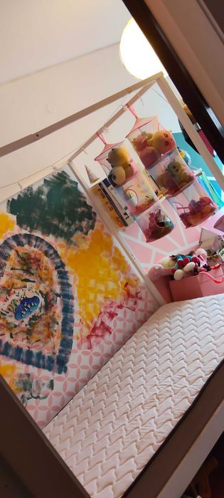 Cama Cabana Baldaquim 120x200