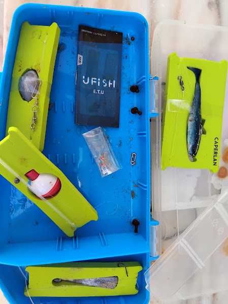 Conjunto Cana de Pesca Ufish sea 350