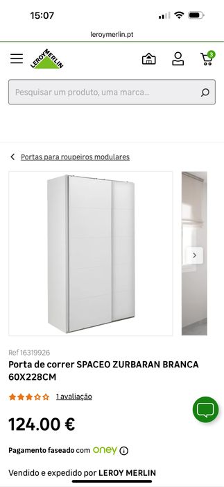 Portas Roupeiro de Correr Leroy