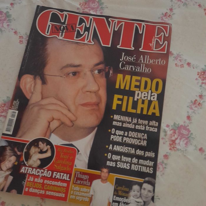 Revistas GENTE, CARAS, VIP e outras anos 70  a 2000