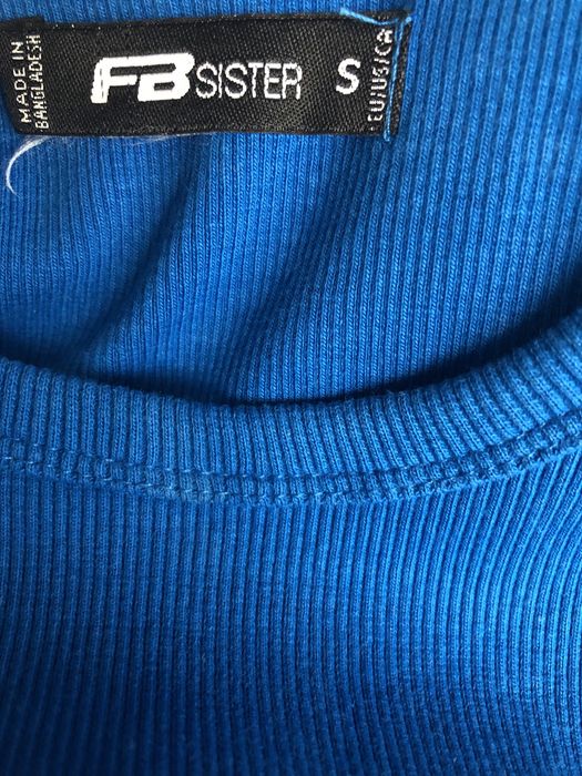 Niebieska obcisła sukienka New Yorker rozmiar S