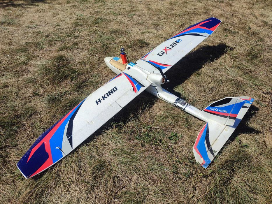 FPV планер Bixler 3, настроен и облетан