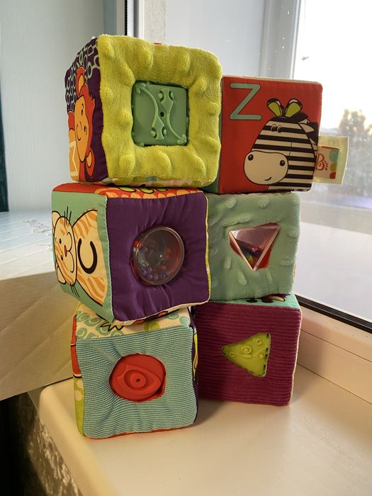 Мʼякі кубики Battat