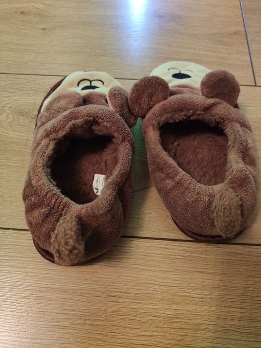 Kapcie Pieski brązowe rozmiar 32