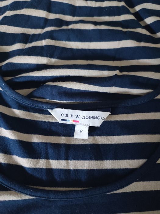 Vestidos às riscas Crew Clothing Company