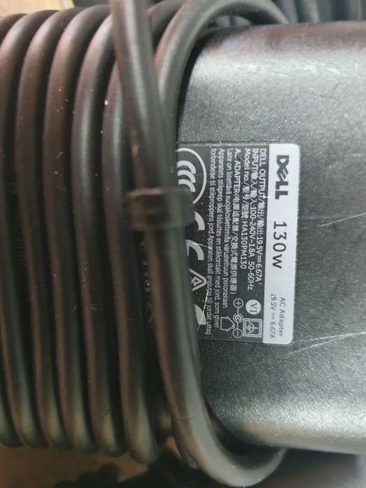 Dell 130w XPS 4.5mm Inspirion Precision зарядка блок живлення питания