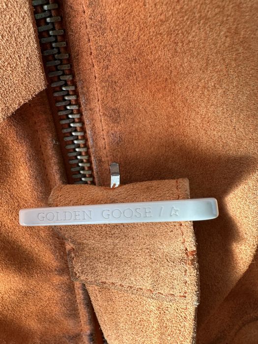 Golden Goose замшевая косуха biker jacket оригинал