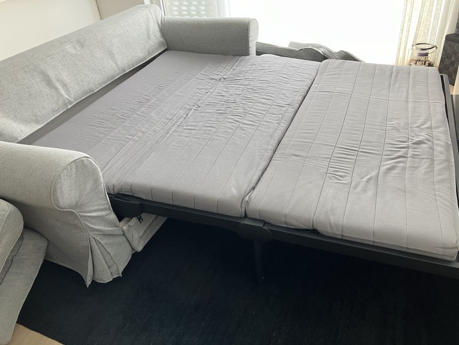 Sofá-cama IKEA EKTORP 3 Lugares – Excelente Estado