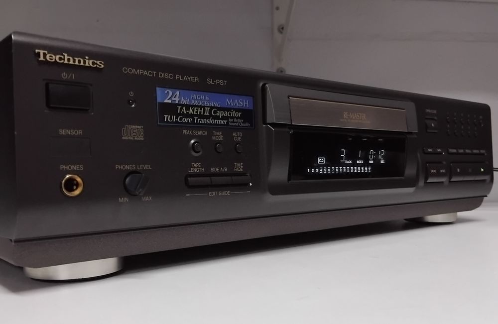 TECHNICS leitor de cd SL-PS7