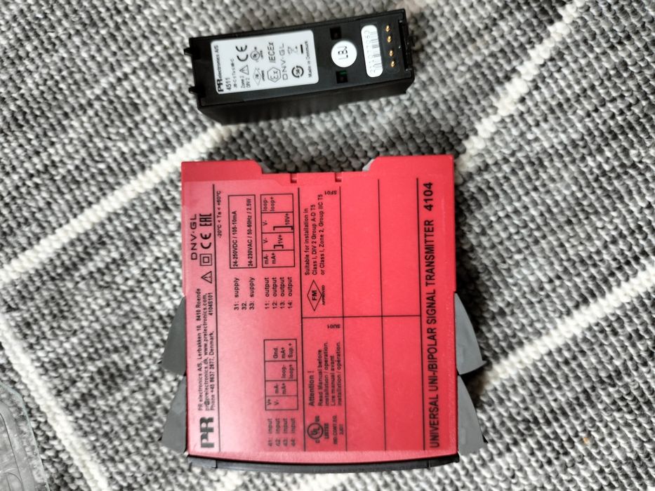 PR Electronics 4104 Universal Transmitter + Display 4511