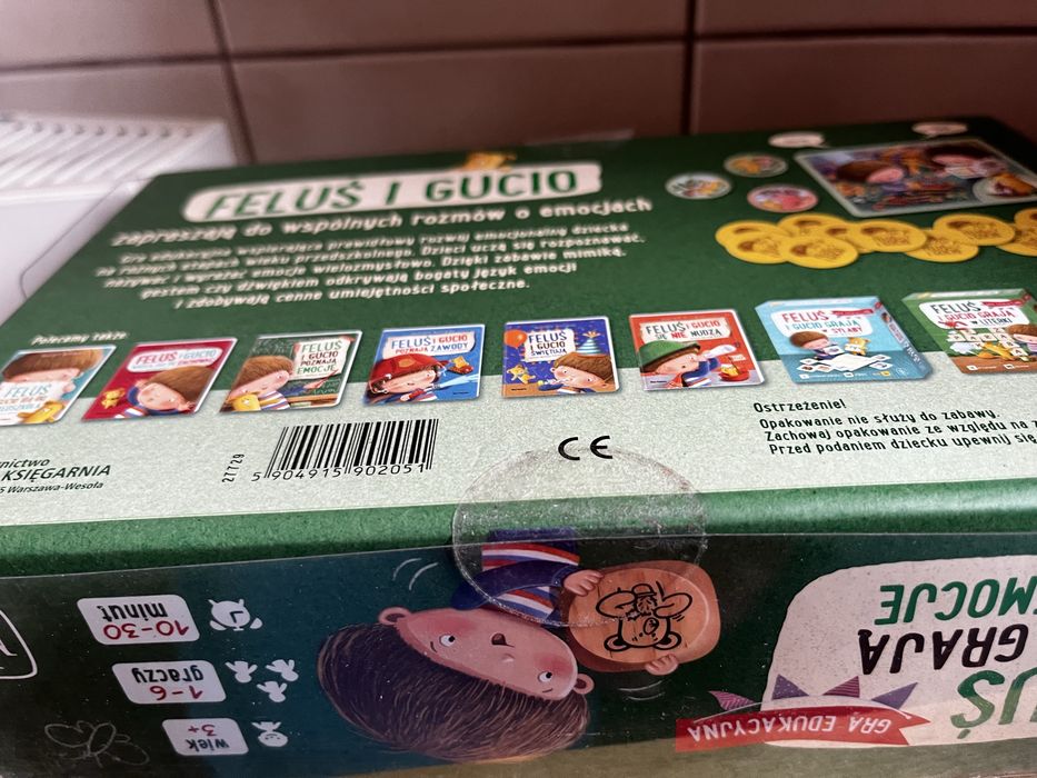 Feluś i Gucio grają w emocje zabawka edukacyjna