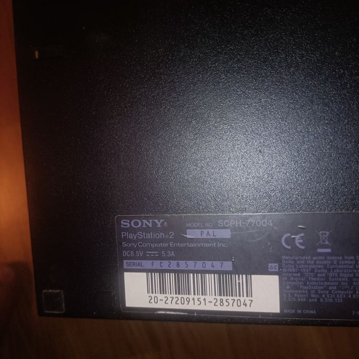 PlayStation 2 + comando + jogos