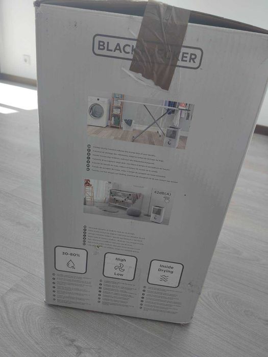 Desumidificador Black+Decker BXDH12E — 12L/24h