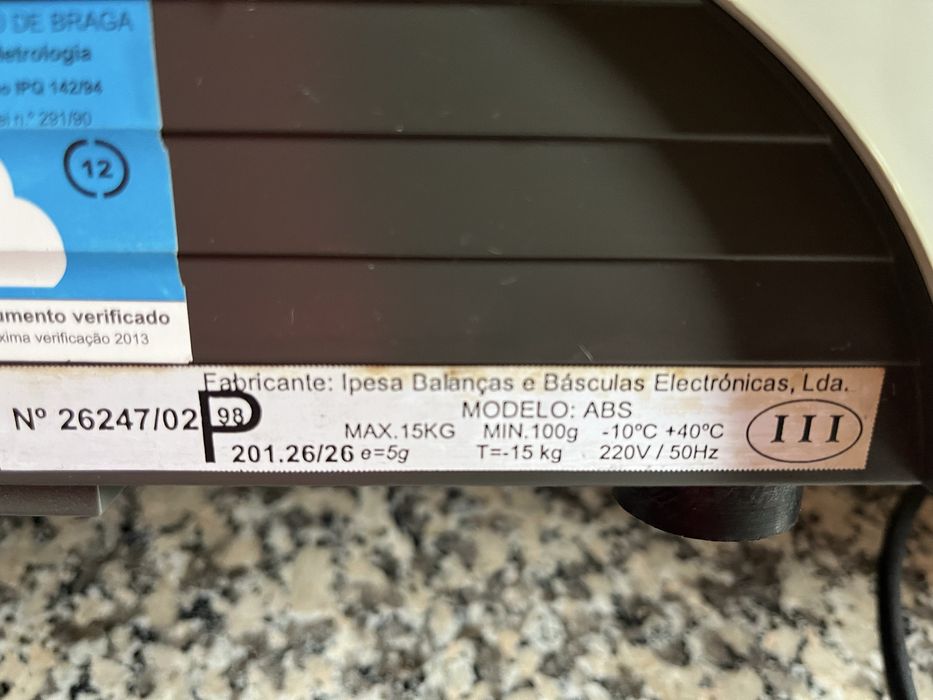 Balança Sigma 15Kg