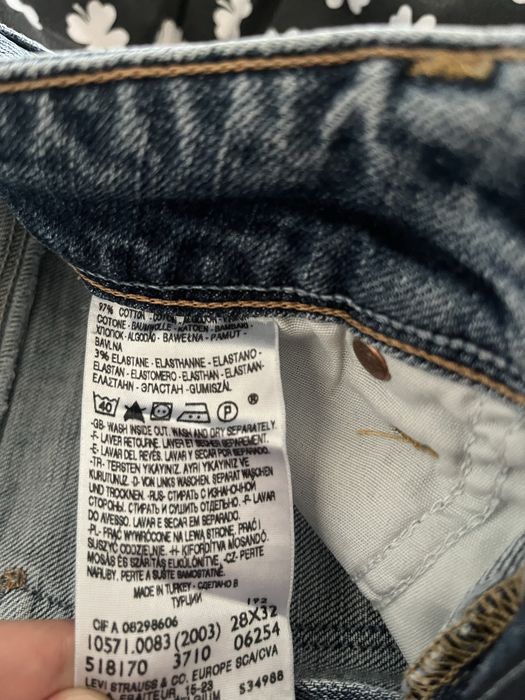 Spodnie Jeansowe Levis