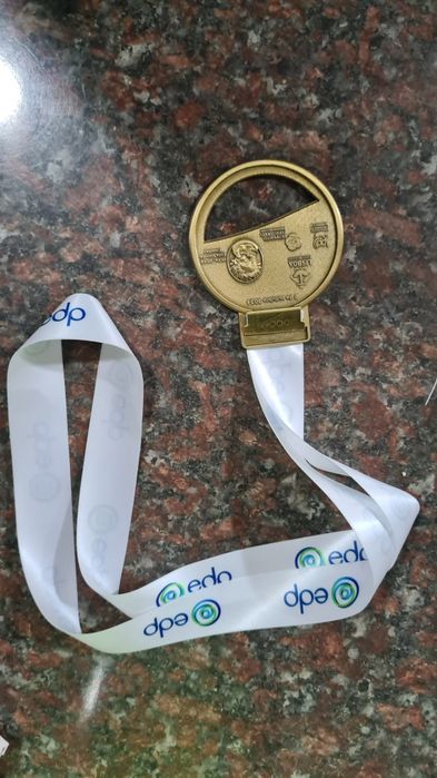 Medalha corrida 2024 EDP