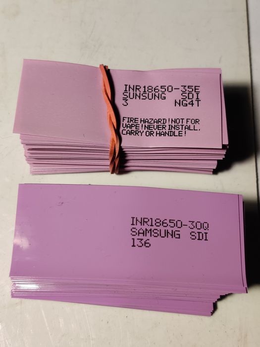 Samsung 30Q и 35e  24 рік. Термоізоляція