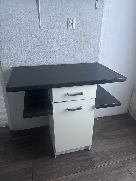 Meble kuchenne beżowe kremowe białe