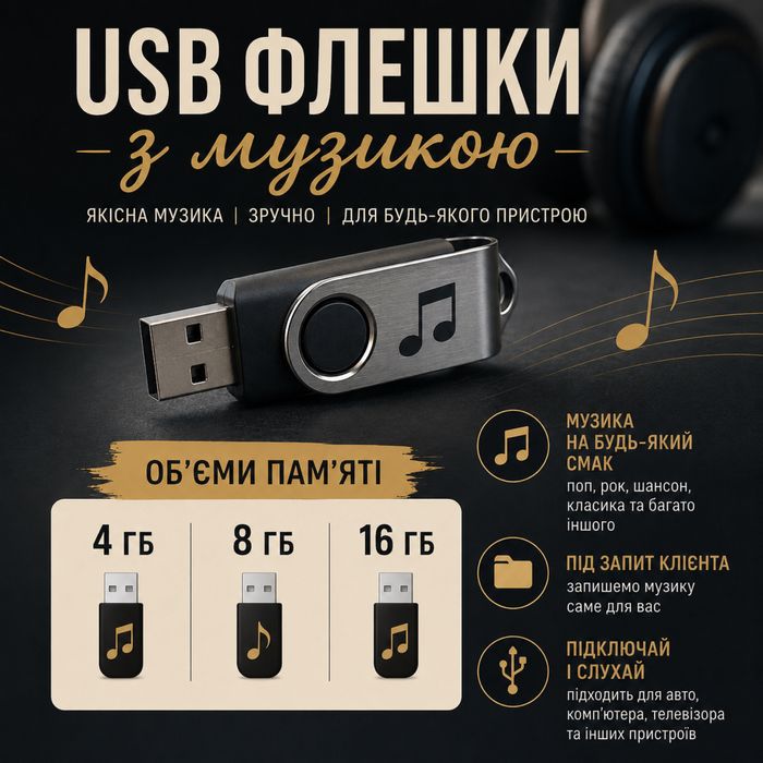 Флешки з музиkoю