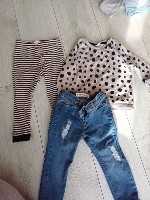 Paczka ubran r.92 h&m zara reserved