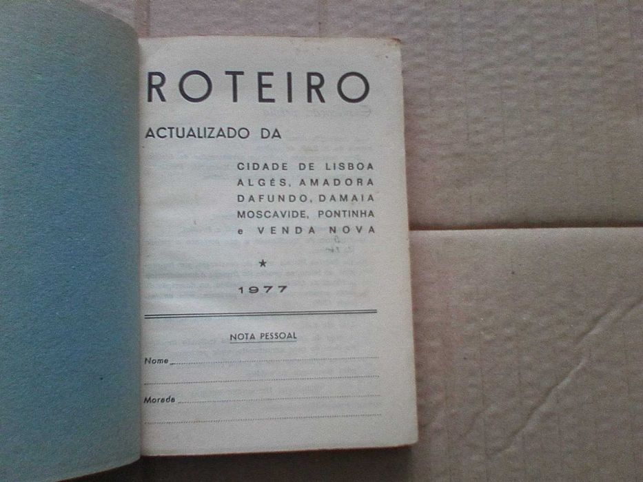 Roteiro de Lisboa 1977