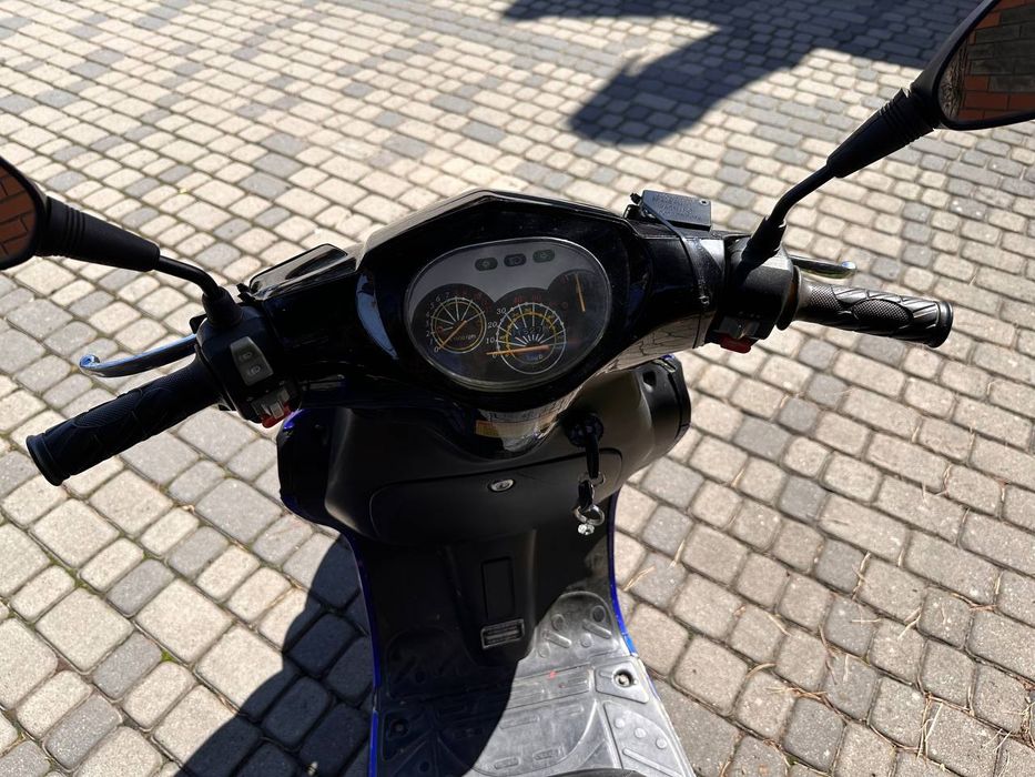 скутер yuki shotgun 50кубовий обмежувач 45км/ч