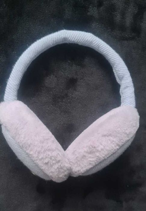 Навушники хутряні меховые плюш наушники шарф Lilo & Stitch Disney Стіч